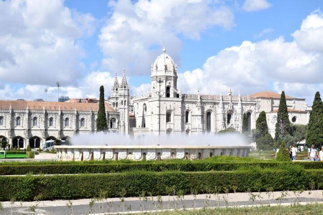 View of Jeronimos Monastery in Lisbon, Portugal - Photo Credit: Flensshot